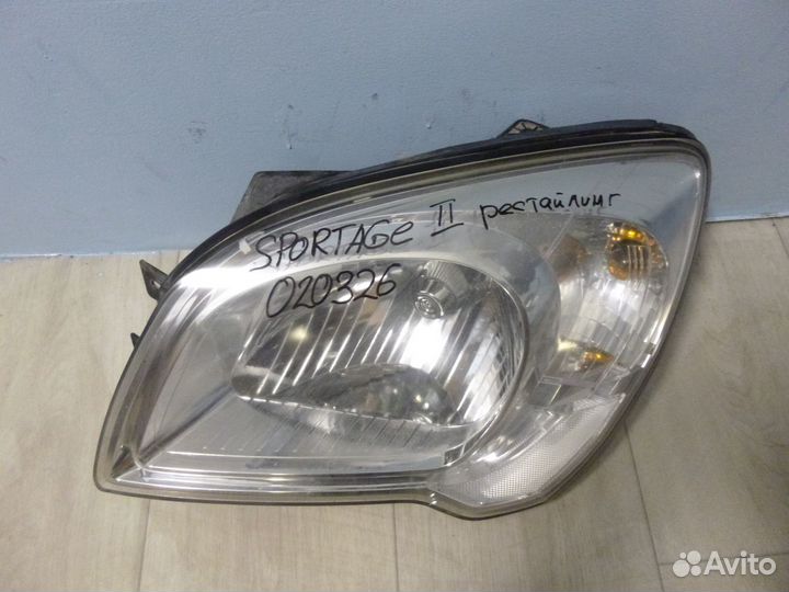 Фара левая KIA Sportage 2004-2010