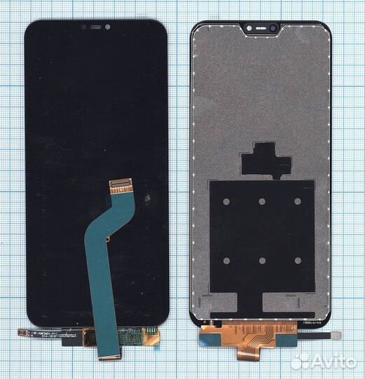 Дисплей для Xiaomi Redmi 6 Pro Черный - Оптима