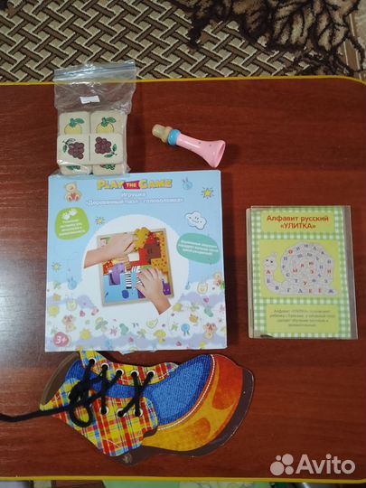 Развивающие деревянные игрушки