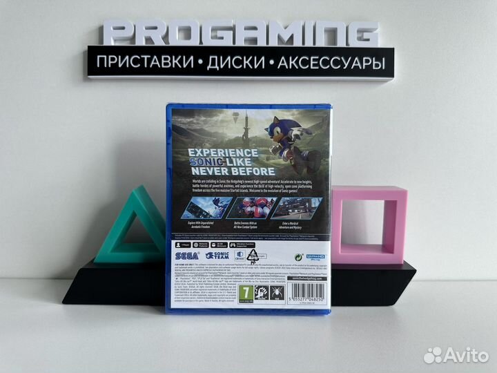 Sonic Frontiers новый диск для Sony PS5