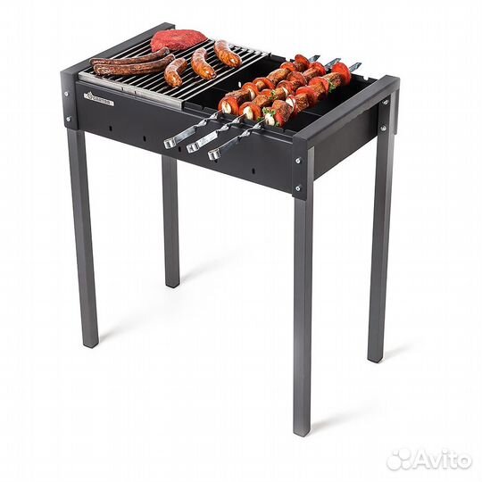 Стационарны мангал с разборными ножками