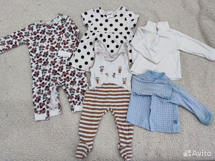 Детские Вещи пакетом на новорожденного от 0-7