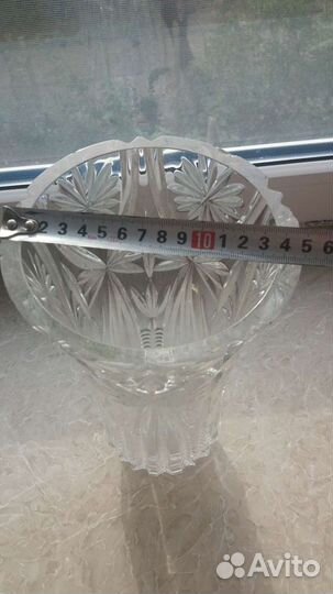 Ваза хрустальная СССР
