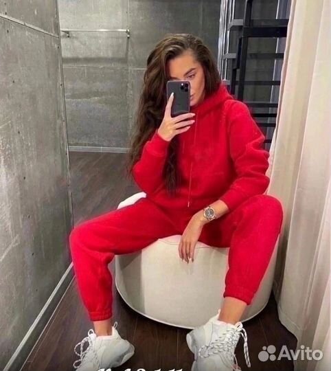 Флисовый костюм женский