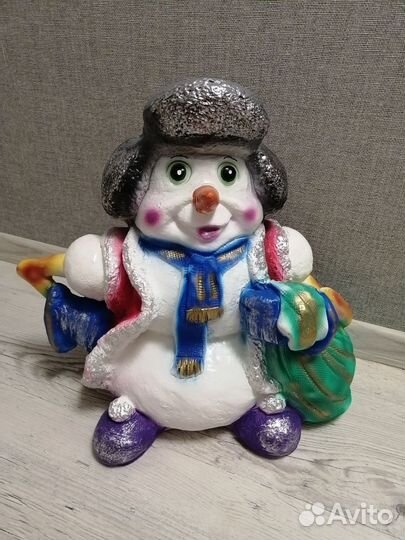 Снеговик копилка