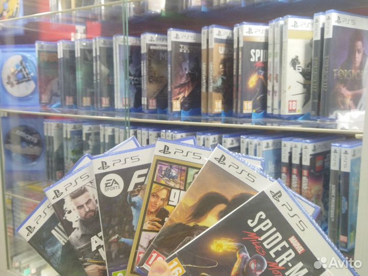 Игры ps5 диски для приставки PlayStation 5, лиценз