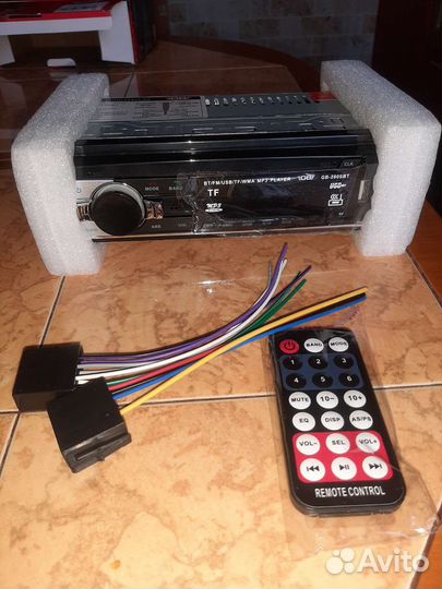 Автомагнитола GB с bluetooth и пультом