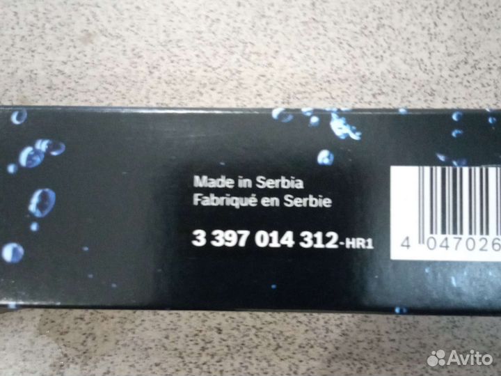 Щётки Bosch A312s рено дастер