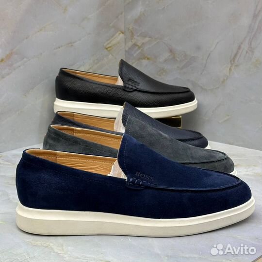 Лоферы мужские hugo boss