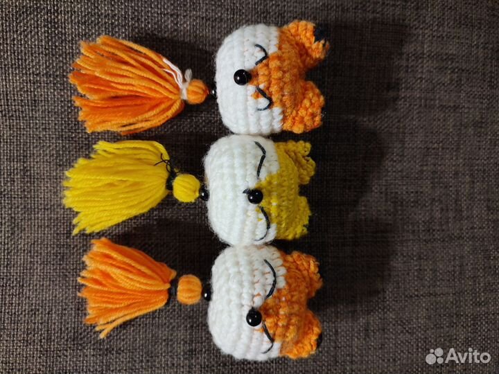 Игрушка лиса ручная работа