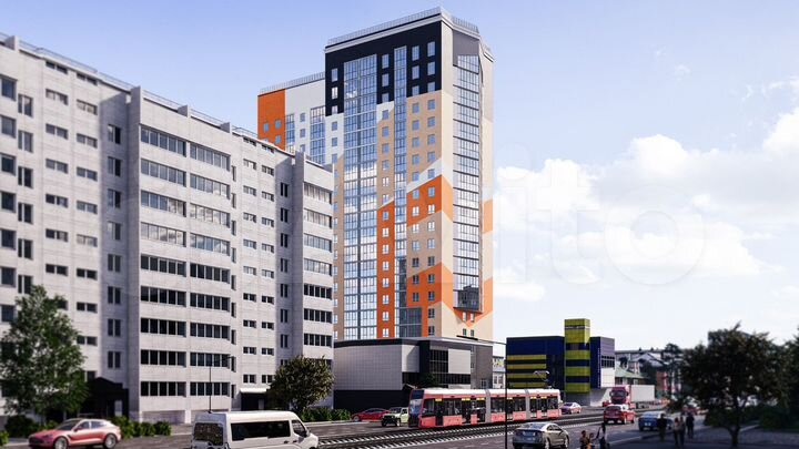 1-к. квартира, 25,7 м², 16/20 эт.