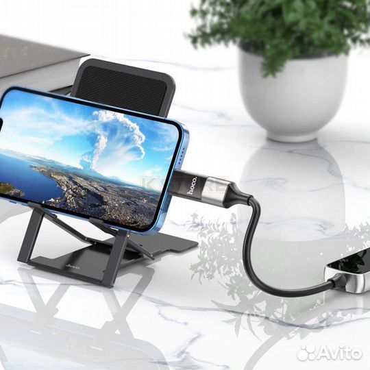 Адаптер-переходник Hoco UA17 USB - Lightning