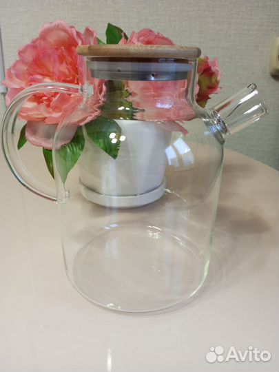 Чайник заварочный стеклянный 1,5 литра