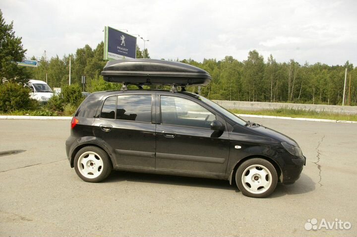 Автобокс на крышу Ветлан 460 л на Kia Bongo