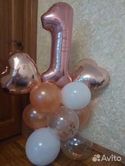 Воздушные шары цифры