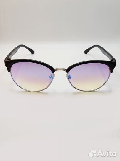 Очки с диоптриями минус/плюс Зеркальные