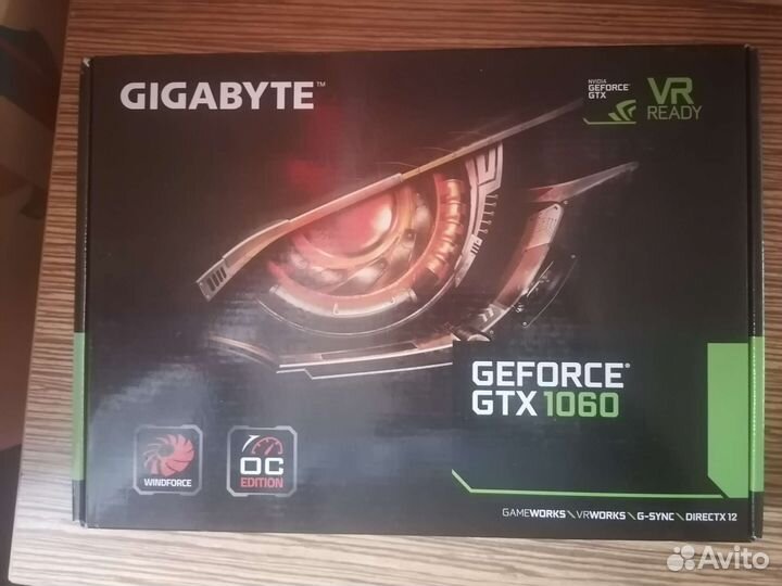 Gigabyte Geforce gtx 1060 3gb