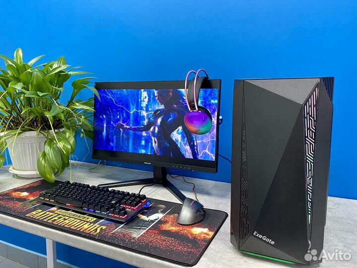 Игровой Компьютер Core i5 10400F 16Gb RTX 3050 8Gb