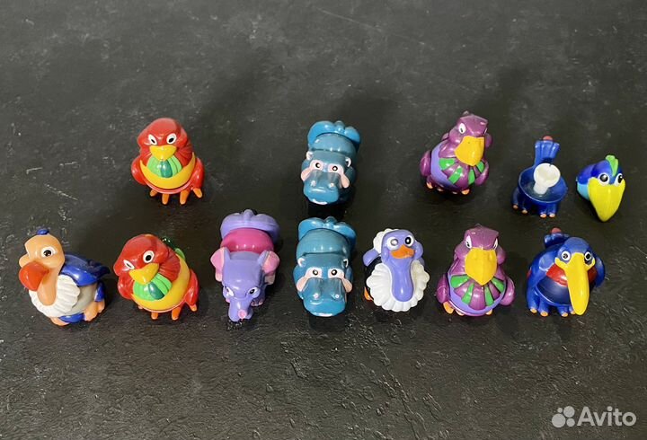 Игрушки из киндера 90х