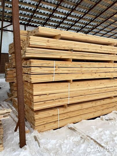 Доска обрезная 50х100х6000мм с доставкой