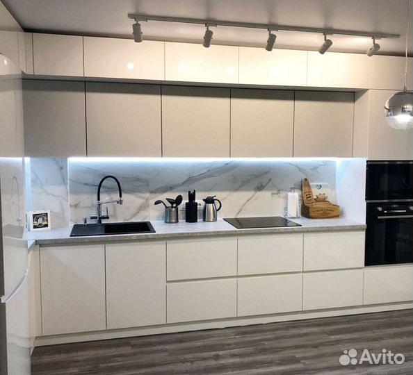 Современная кухня на заказ мдф фасады