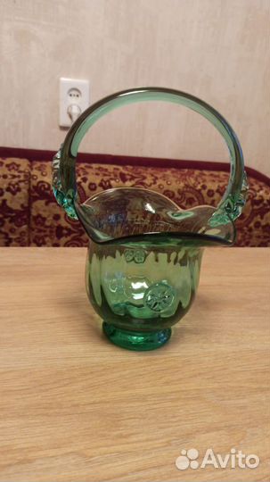 Ваза корзина корзинка СССР
