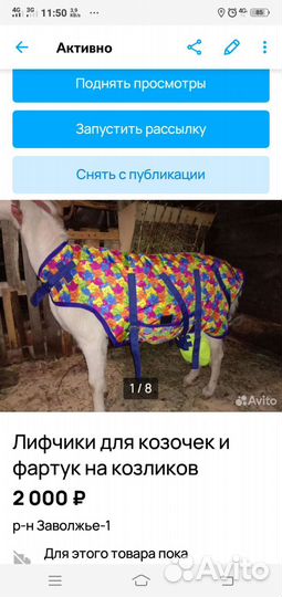 Лифчик для козы,фартуки на козлов,недоуздки