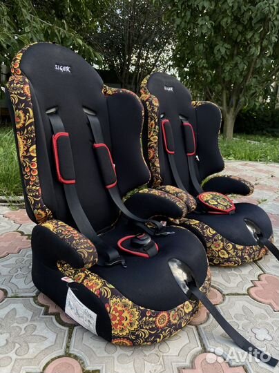 Детское автокресло siger хохлома