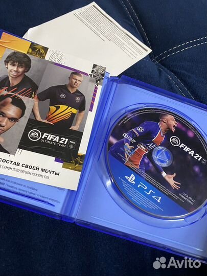 Игра Fifa 21 для приставки ps4 ps5
