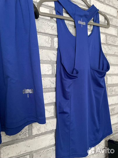 Форма для бокса боксёрская Clinch синяя