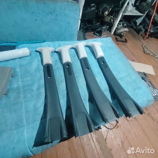 Облицовка накладка центральной стойки калина 1