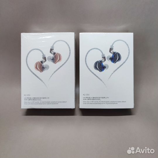 Hi-Fi наушники KZ ZEX +пенные амбушюры