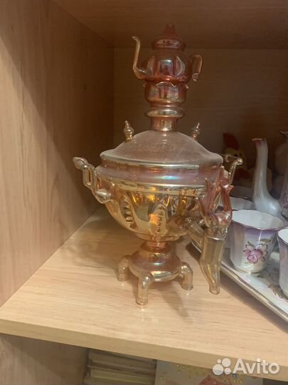 Стеклянный самовар