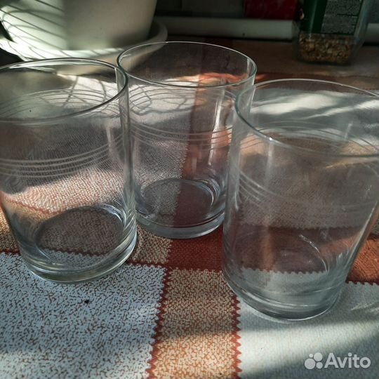 Стаканы и рюмки