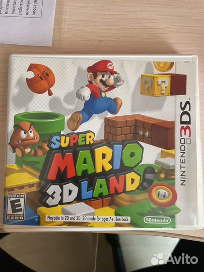 Игра для Nintendo 3DS Super Mario 3D Land