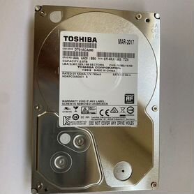 HDD 3,5" 2000Gb Toshiba 37i4kk1as tz5