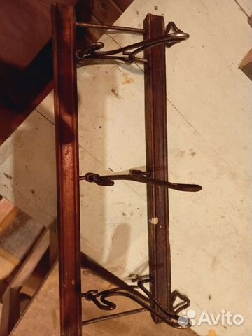 Большой старинный рубанок, солонка