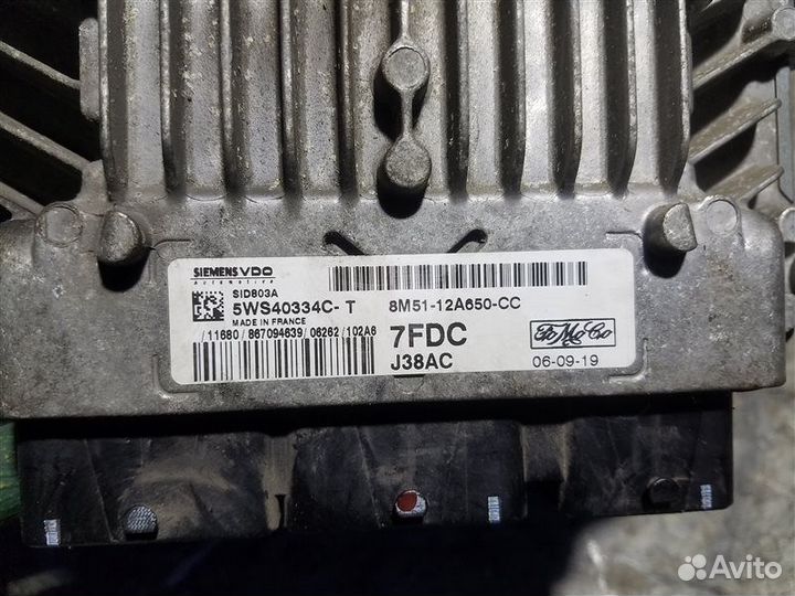 Блок управления двигателем Ford Focus 2 (04-08)