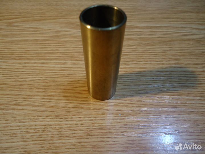 Слайд для игры на гитаре латунный