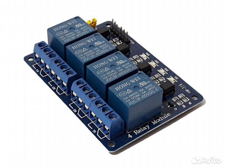 Релейный модуль 4 канала