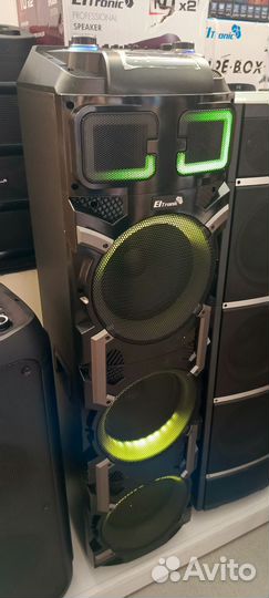 Мощная Колонка eltronic 30-17, 1500w, 140см, мдф