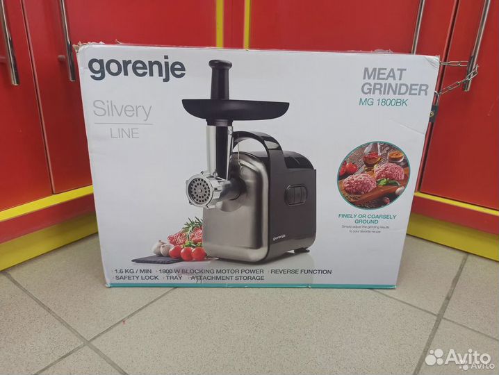 Мясорубка Gorenje MG1800BK (юж41)