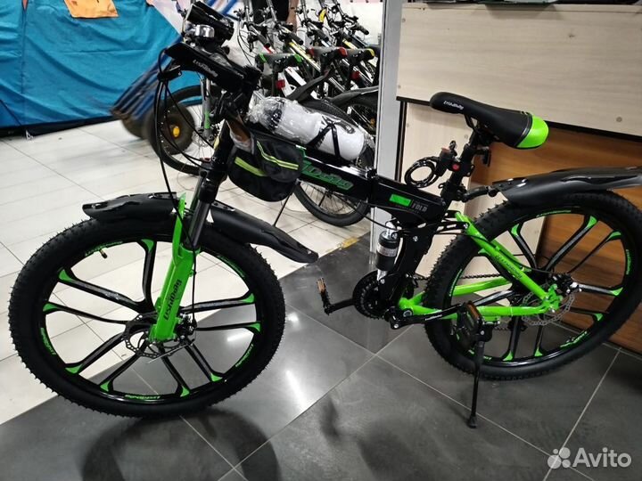 Велосипед на литых дисках новый