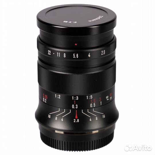 Объектив 7artisans 60mm F2.8 II Fuji X, черный