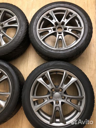 Диски R17 5x114.3 dia60.1 et40 на зиме 225/50