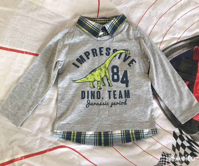 Рубашка поло кофты для мальчика