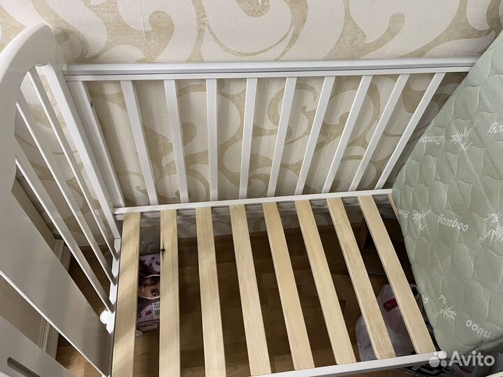 Кроватка детская красная звезда можга