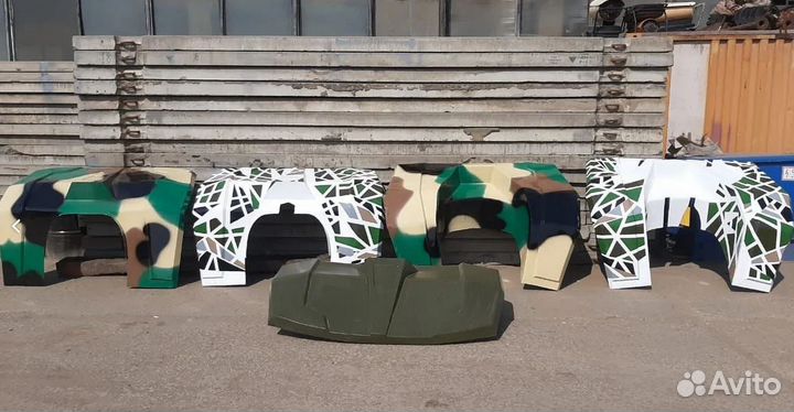 Пластик для квадроцикла Сокол про