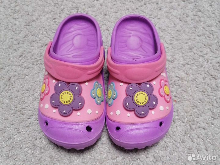 Кроксы для девочки 28
