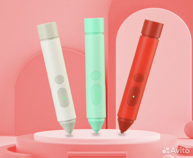 3д ручка беспроводная + трафареты